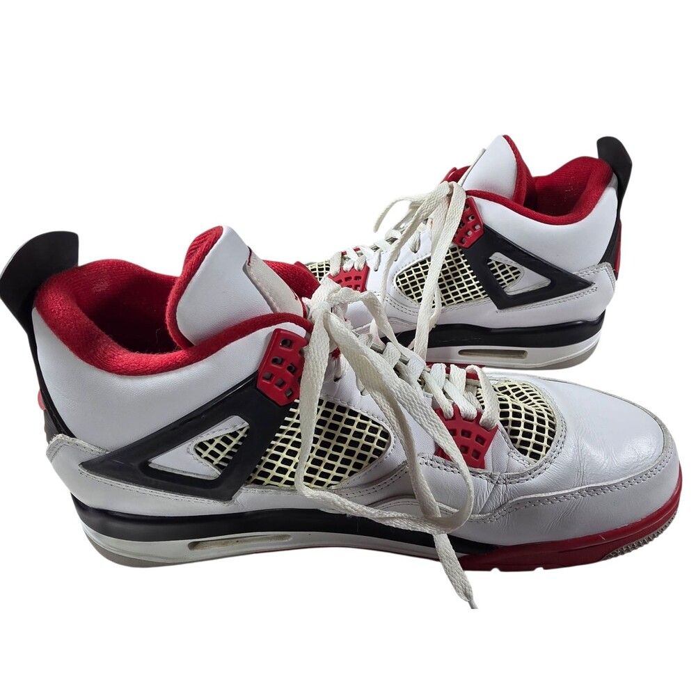 Nike Jordan 4 Retro Fire Red 2020 Mens Shoes Size 11‎ DC7770-160 - Picture 3 of 7